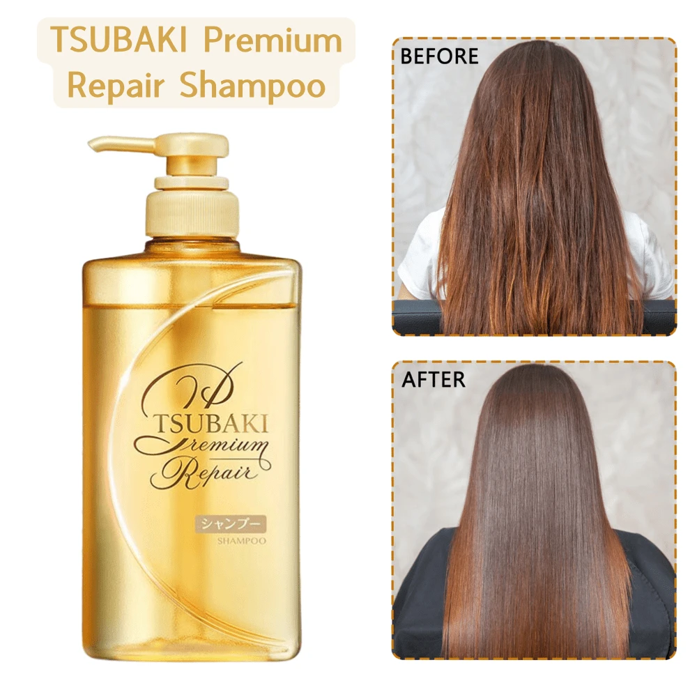 Tsubaki TSUBA-KI Premium Repair Shampoo Bottle 490ml - 1 - View 1