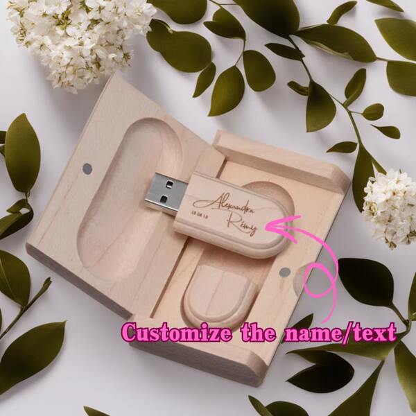 1 pièce Clé USB en bois personnalisée avec boîte, personnalisée avec nom, date, photo pour mariage, cadeau, marque, photographe, remise de diplôme, couples, entreprise, anniversaire, stockage de données de bureau, cadeau pour clients photographiques, jeunes mariés, petit ami, petite amie, jeunesse, famille, camarades de classe, enseignants, collègues, multifonctionnel, ornemental, réutilisable, exquis, élégant, haute qualité, coloré, pour la Saint-Valentin, pour la Fête des mères, pour les anniversaires, pour la Fête des pères, pour la remise des diplômes, pour les mariages, pour le pendaison de crémaillère, multifonctionnel, ornemental, réutilisable, exquis, élégant, haute qualité, coloré, moderne, personnalisé, unique, cadeaux idéaux pour lui, cadeaux idéaux pour elle, petit ami, papa, petite amie, maman, famille, amis, salon de thé, maison, jardin, bureau, pour les anniversaires, pour la Saint-Valentin, pour la Fête des mères, pour les anniversaires, pour la Fête des pères, pour la