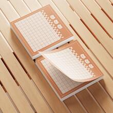 4 piezas Notas adhesivas lindas y acogedoras de oso de 3x3 pulgadas y 50 hojas, blocs divertidos para notas de oficina, notas adhesivasy Funny divertidas como regalo para estudiantes, maestros y oficina escolar