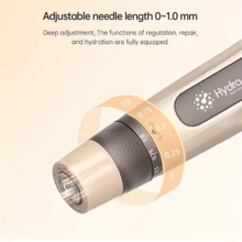 Hydra Pen H5 带 12 个替换墨盒 自动无线水光介绍笔 可调节液体输出，防漏设计 针长 0.25 毫米