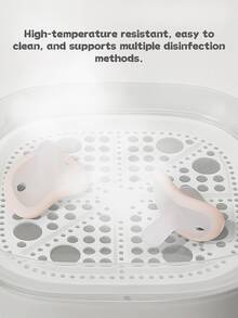 Soothing Pacifier - Soft As Breastmilk, Comfortable Sucking, Helps Baby Fall Asleep Easily, Anti-Colic Design, Silicone Material, Gentle On Baby's Delicate Mouth - Multicolor - View 11