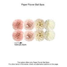 Decoraciones para fiesta de cumpleaños estilo boho en colores rosa polvoriento, rosa marchito, brosado, beige e marfil, para fiestas de 15, 21 y 30 años, decoraciones de cumpleaños boho y neutras para fiestas boho - Conjunto de fiesta retro rosa - Ver 4