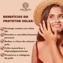 KIT 5 PROTETOR SOLAR JULIA RIBEIRO 70 FPS, 120ml FACIAL E CORPORAL TOQUE SECO - Branco - Visão 5