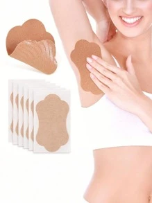 2/10/20pcs Disposable Fabric Invisible Pad Anti-Sweat Patch, Minimalist White Underarm Anti-Sweat Patch,For Long-Lasting And Effective Sweat Prevention, Invisible Sweat Absorption, Under The Armpit For Comfort, Anti Sweat Patch, For Outdoor Travel,For Women And MenBody Care For Travel,Sport,Outdoor,Summer