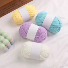 10pcs Embroidery Floss, Acrylic Yarn For DIY Crochet, Knitting Hats, Scarves, Cushions - Multicolor - View 6