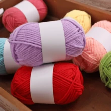 10pcs Embroidery Floss, Acrylic Yarn For DIY Crochet, Knitting Hats, Scarves, Cushions - Multicolor - View 4
