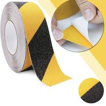 防滑胶带，夜光防滑牵引胶带，降低室内或室外楼梯踏板和其他光滑表面的滑倒风险 - 让您保持 2 英寸 X 16.4 英尺