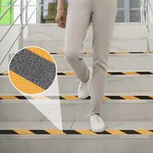 防滑胶带，夜光防滑牵引胶带，降低室内或室外楼梯踏板和其他光滑表面的滑倒风险 - 让您保持 2 英寸 X 16.4 英尺