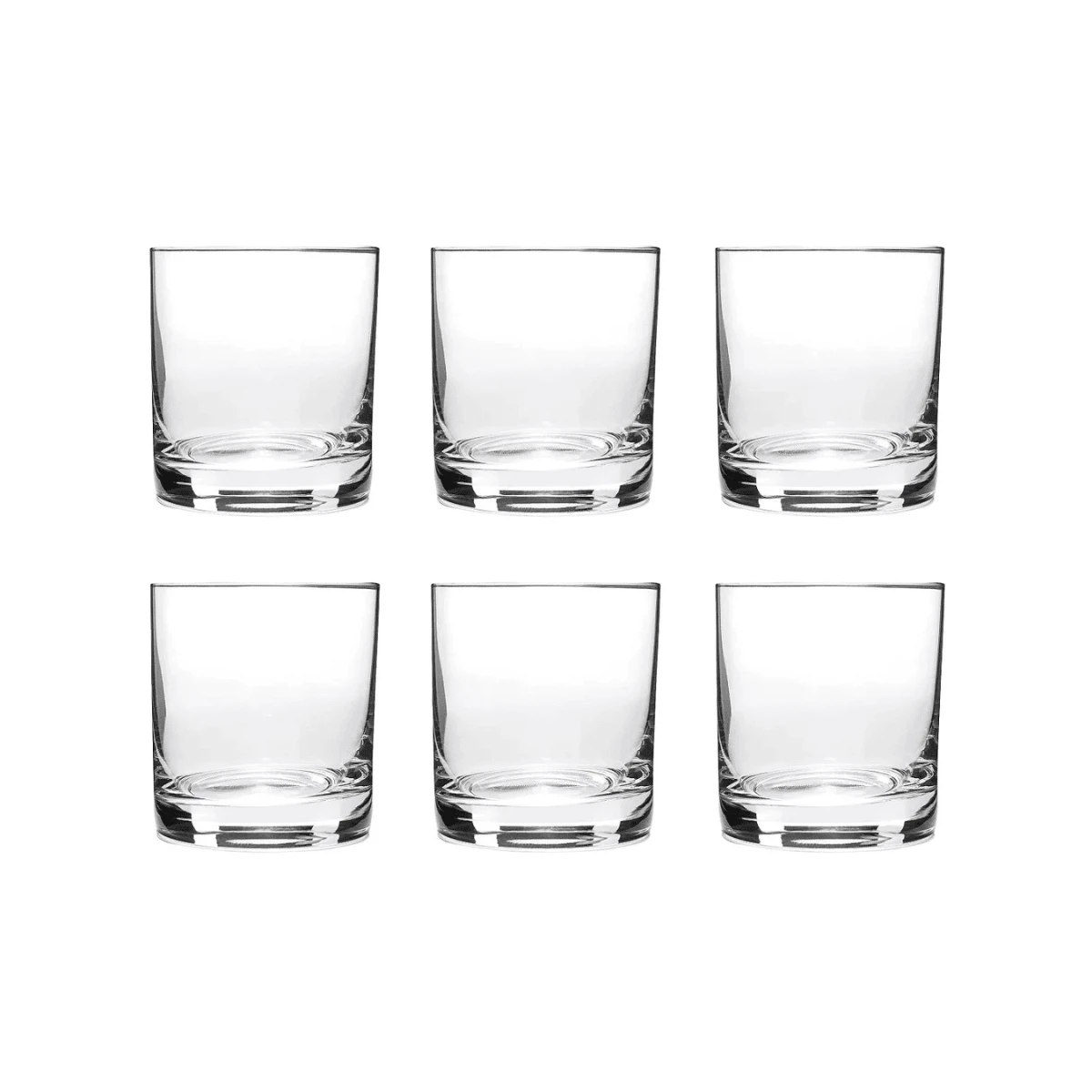 Kit 6x Short Glass For Whiskey Drinks In Cylinder Glass 260 Ml - Transparent - View 1