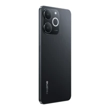 Realme Note 70T 智能手机，4GB+128GB，6.74 英寸 90Hz 屏幕，1300 万像素后置摄像头，7.94mm 超薄机身，6000mAh 大容量电池，八核处理器，全球版，圣诞礼物/赠品，不含充电器 - 黑色 - 查看 6