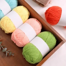 10pcs Embroidery Floss, Acrylic Yarn For DIY Crochet, Knitting Hats, Scarves, Cushions - Multicolor - View 3