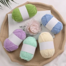 10pcs Embroidery Floss, Acrylic Yarn For DIY Crochet, Knitting Hats, Scarves, Cushions - Multicolor - View 5