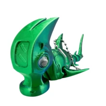 (Figura Criativa) Tralalero Tralala. Enfeites de Tubarão Meme Italiano - Coleção de Animais Fantásticos com Design Exclusivo (Banana, Elefante, Sapo Verde, Tubarão, Hipopótamo) - Escritório de Plástico Durável com Decoração de Mesa para Casa, Presente de Natal para Fãs TungTungTungSahur