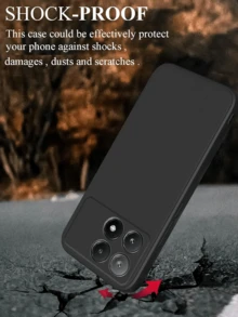 Solid Color Matte Black TPU Silicone 2pcs Honor Phone Case With Camera Protection Soft Lining Ultra-Thin Fit Flexible Back Cover Suitable For Huawei Honor Phones Waterproof Shockproof Anti-Fall Anti-Scratch Birthday Gift - Black - View 2