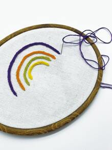 Tela bordada de 50*150cm, en colores blanco, beige y negro, tela de lino premium para bordar, adecuada para mantel, almohada, base de reposapies, cortina de sofá, material de manualidades DIY. Opciones de color: negro, blanco, beige