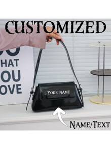 A Custom-Made Item, A Custom Name, A Custom Copy, An Acrylic Transparent Box, A Crossbody Chain Square Bag, Lightweight, Fashionable, A Festival Gift, For School Trips, Daily Commutes, Mountain Climbing, Fitness, Beaches And Outdoor Activities, Simple, High-End Texture, A Good Thing