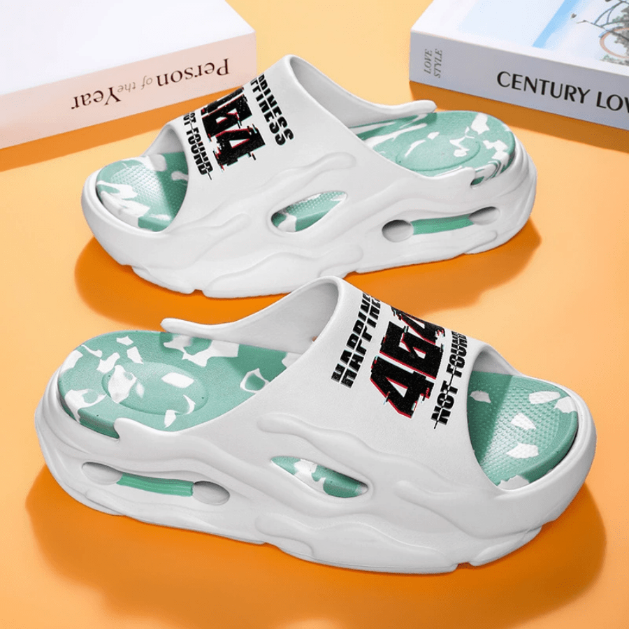 1pc Men's Fashionable EVA Slipper - Indoor/Outdoor, Beach, Shower, Casual Non-Slip Sandals - Open Toe Shoes For Spring And Summer