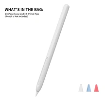 Case Compatible With Apple Pencil Pro And 2nd Generation Case Cover Silicone Protective Sleeve Skin Accessories With 3pcs Apple Pencil Tips Cover