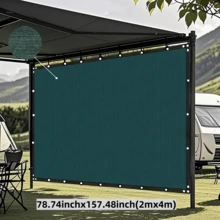 高密度防紫外线隐私遮阳网，多色可选，适用于各种场景，家居必备，约65-92克/平方米，颜色多样