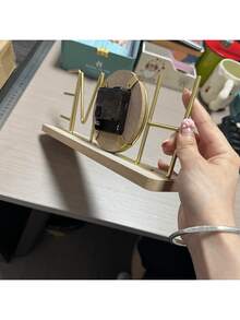 1 Piece Desktop Ornament, Suitable For Living Room, Bedroom, Entrance Hall, Wine Cabinet, TV Cabinet, Beautiful Display, Can Tell Time, A Nice Home Decoration For Living Room And Office Desktop. - Multicolor - View 4