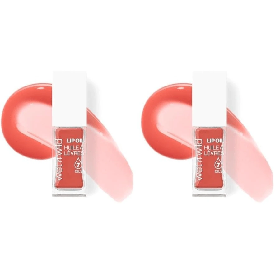Wet N Wild Lip Oil - Lightweight, Non-Sticky, Hydrating &Amp; Nourishing Formula With 7 Conditioning Oils, Vegan &Amp; Cruelty-Free - Cocoa Rose