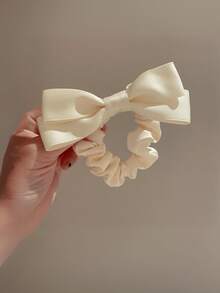 2/3/4/5 szt. satynowych gumek do włosów na jesień/zimę, baletowe koki, akcesoria do włosów, gumki do włosów odpowiednie do różnych rodzajów włosów i okazji