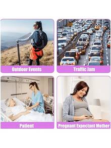 1 Piece Of Women's Silicone Urinal, Portable Urine Bottle, Travel Urine Funnel, Women's Standing Urinal, Suitable For Camping, Outdoor Activities, Hiking, Pregnant Women, Women's Outdoor Emergency Urinal. - Multicolor - View 11