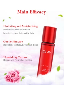 Olay 50毫升肽黄金纯净精华爽肤水，全新提拉紧致黄金纯净爽肤水，补水保湿，补充肌肤水分，温和护肤，质地轻盈，均匀肤色，滋养肌肤，深层保湿，适合所有肤质，尤其适合干性暗沉肌肤，日常面部精华，改善肤质和衰老迹象，令肌肤柔软、光滑、透亮。 - 精華水50ml - 查看 6