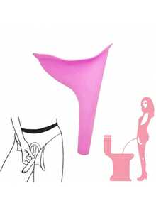 1 Piece Of Women's Silicone Urinal, Portable Urine Bottle, Travel Urine Funnel, Women's Standing Urinal, Suitable For Camping, Outdoor Activities, Hiking, Pregnant Women, Women's Outdoor Emergency Urinal. - Multicolor - View 5
