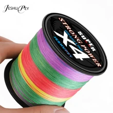 1 pieza Línea de pesca de 4 hebras de PE (polietileno), con una resistencia a la tracción de 16-88 lbs, apta para pesca de carpa, pesca de mar y pesca de hielo, también adecuada para redes de pesca, volar cometas, un regalo perfecto para entusiastas de la pesca