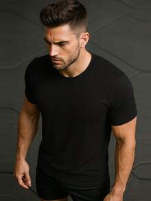 Men T-Shirt Co-Ords - Multicolor - View 2