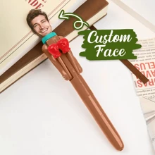 Personalisierter Boxhandschuh-Stift mit kreativem interaktivem Stressabbau-Stift, lustiges Geschenk für Kinder, Schulanfang, Schulmaterial, Geburtstage, Jahrestage, Weihnachtsgeschenk, Weihnachtsdekoration, Thanksgiving-Geschenk, Neujahrgeschenk, Partydekoration