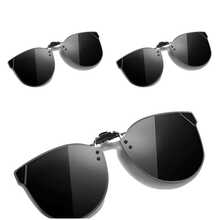 1-3pcs Cat Eye Clip-On Fashion Glasses For Men & Women, Women, Oversized Fit Over Glasses, Ideal For Driving & Daily Wear, Great Gift For Birthdays, Holidays, Parties, Christmas, Fashionable Eyewear|Fashionable Eyewear|Durable Glasses - Multicolor - View 16