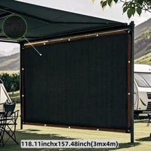 高密度防紫外线隐私遮阳网，多色可选，适用于各种场景，家居必备，约65-92克/平方米，颜色多样