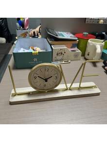 1 Piece Desktop Ornament, Suitable For Living Room, Bedroom, Entrance Hall, Wine Cabinet, TV Cabinet, Beautiful Display, Can Tell Time, A Nice Home Decoration For Living Room And Office Desktop. - Multicolor - View 3