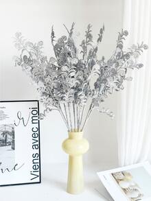 1/2/3 قطعة من النباتات الاصطناعية اللامعة بالبريق 70 سم، ديكورات وزينة شجرة عيد الميلاد الصناعية لحفلات الزفاف والمنزل والمائدة والغرفة والنوم، هدايا، إكليل، إكسسوارات الحلي الخيزران DIY، ديكور شجرة عيد الميلاد والنباتات