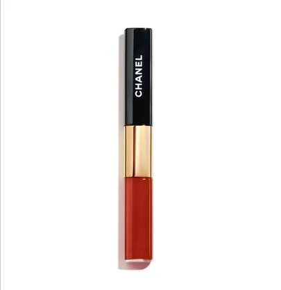 CHANEL 香奈儿 LE ROUGE DUO ULTRA TENUE 持久液体唇膏 176 - BURNING RED