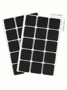 30pcs/Set Non-Slip EVA Table And Chair Pads Modern Black Wear-Resistant Home Pads Noise Reduction Protective Pads(The Product Has An Anti-Slip Function After Being Attached,Avoid Dragging The Stool Too Much To Cause Damage To The Bottom) - Black - View 5