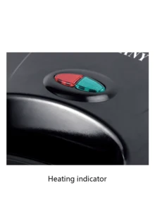 SOKANY Waffle Maker Breakfast Machine Home Small Light Toast Bread Press Baking Machine With Double-Sided Heating