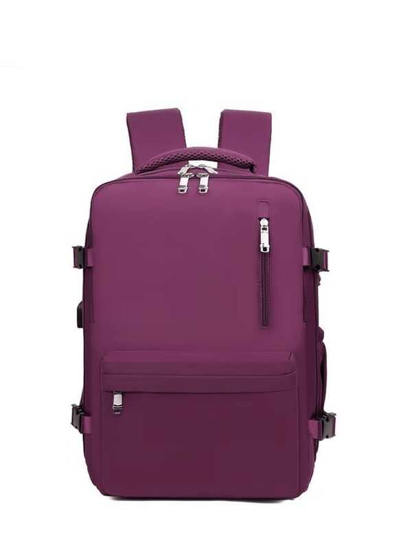 Mochila Executiva Expansível Mala Viagem Unissex À Prova D'água Tênis Armazenamento