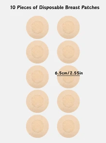 Double-Sided Adhesive Breast Pads, Push-Up And Lift-Up Design, Waterproof Adhesive Cups, Suitable For Bra Padding And Breast Enhancement Products (Women's Gifts | Christmas, Valentine's Day).