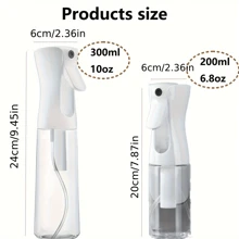 2/1pc Cute Love, Daisy, Bow Print High Pressure Hair Spray Bottle, Ultra Fine Continuous Water Mister For Hairstyling, Cleaning, Plants, Facial Moisture, Multipurpose Plastic Kitchen Oil Sprayer, Useful Tool, Kitchen Accessories Ultra-Fine Continuous Spray Bottle Portable, Reusable, Multi-Purpose Plastic Sprayer Hair Spray, Multi-Purpose Plastic Spray Bottle For Hairdressing, Cleaning, Plants, Facial Moisturizer, Utility Tools, Kit