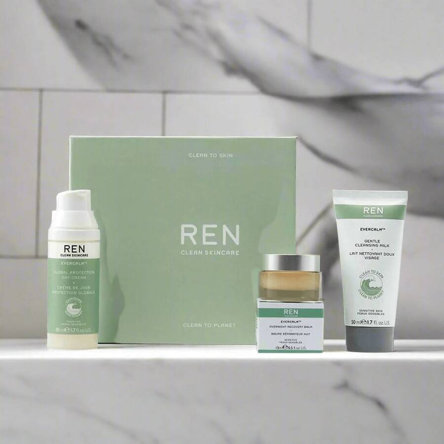 Ren Clean Skincare Skin Zen Trio - Clear - View 1