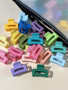 20 szt. kolorowych małych spinek do włosów – wielokolorowe, modne dodatki dla dziewczynek