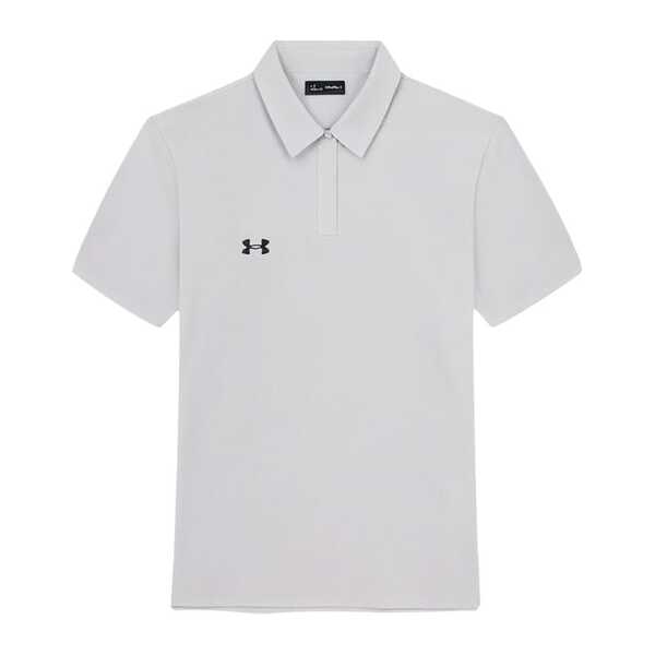 Under Armour 【运动复古】男士经典Polo衫，透气短袖，商务休闲翻领T恤，简约百搭高尔夫上衣，弹力速干时尚款