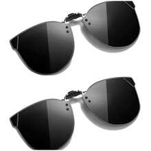 1-3pcs Cat Eye Clip-On Fashion Glasses For Men & Women, Women, Oversized Fit Over Glasses, Ideal For Driving & Daily Wear, Great Gift For Birthdays, Holidays, Parties, Christmas, Fashionable Eyewear|Fashionable Eyewear|Durable Glasses - Multicolor - View 18