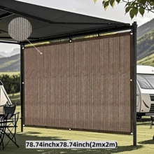 高密度防紫外线隐私遮阳网，多色可选，适用于各种场景，家居必备，约65-92克/平方米，颜色多样