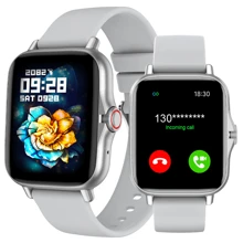 Hot Is A New Men's And Women's Sports Smartwatch With Features Such As Dialing/Answering Calls, Step Counting, Calorie Tracking, Distance Tracking, Multi Sport Modes, Music Control, Remote Camera, Alarm Clock, Call Information Prompt, Multifunctional Smartwatch, Equipped With Lithium-Ion Battery 150MAH, 1.44-Inch Screen Full Screen Touch Control Suitable For IOS And Android Smartphones