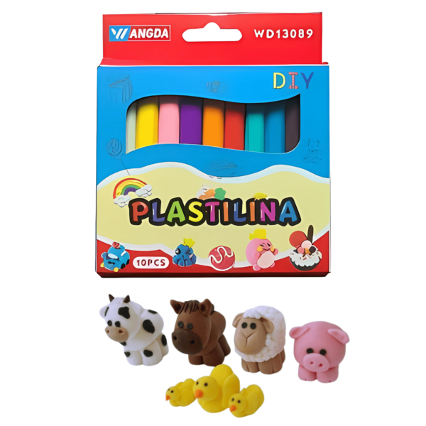 "Set Creativo de Plastilina Súper Suave y Flexible con Colores Brillantes: Ideal para Niños y Niñas que Disfrutan Moldear, Amasar y Dar Vida a sus Ideas – Perfecta para Estimular la Imaginación, la Motricidad Fina y la Creatividad en Juegos Educativos, Actividades Escolares y Momentos de Diversión en Casa, Guarderías o Talleres de Manualidades