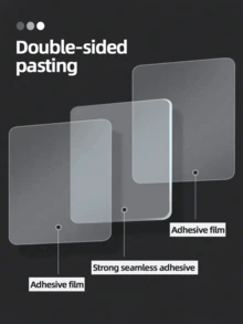 50 片重型双面胶带：轻松且可拆卸地悬挂图片和地毯！ - 白色 - 查看 10